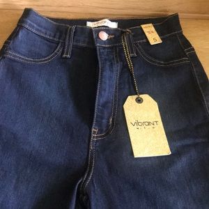 Fashion Nova high waist dark denim stretch skinny